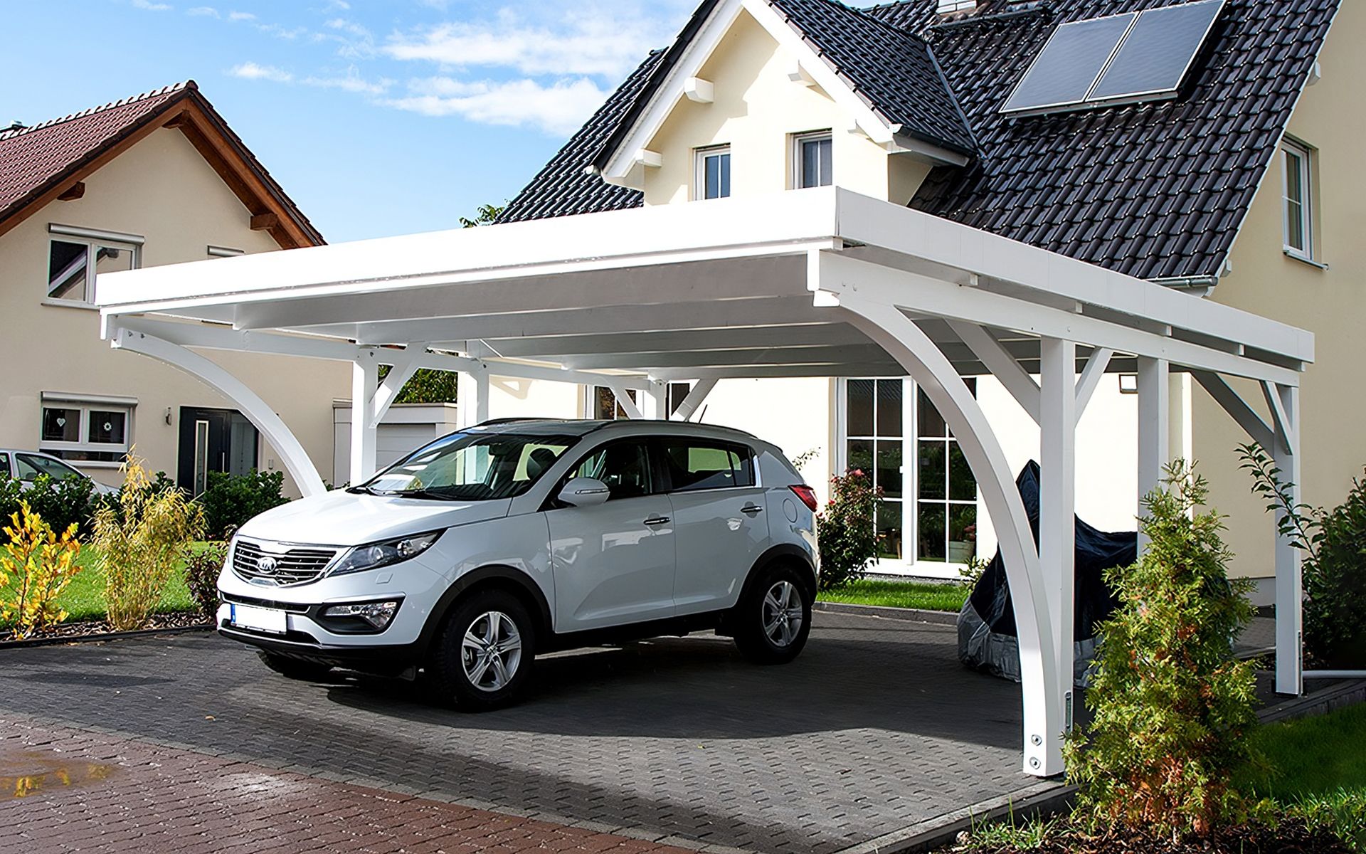 Carport günstig kaufen und gratis liefern lassen Jetzt konfigurieren